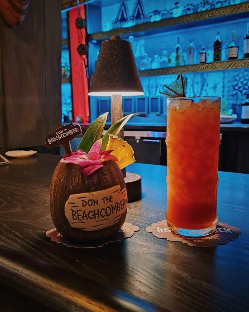 Cocktails on the Bar